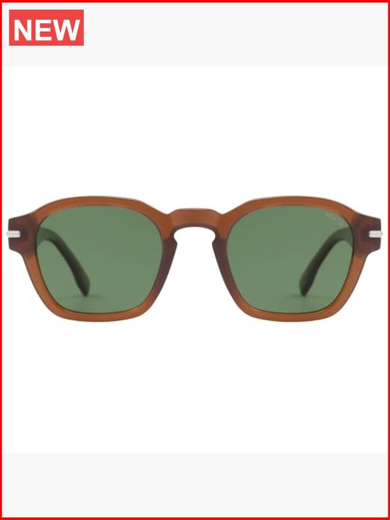 Vintage Retro Square Polarized Sunglasses with UV400 Protection main image 4